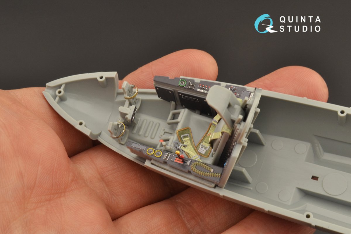 Quinta Studio QD32105 Ju EF 126/EF 127 3D-Printed &amp;amp; colored Interior on decal paper (Das Werk) 1/32 – image 5