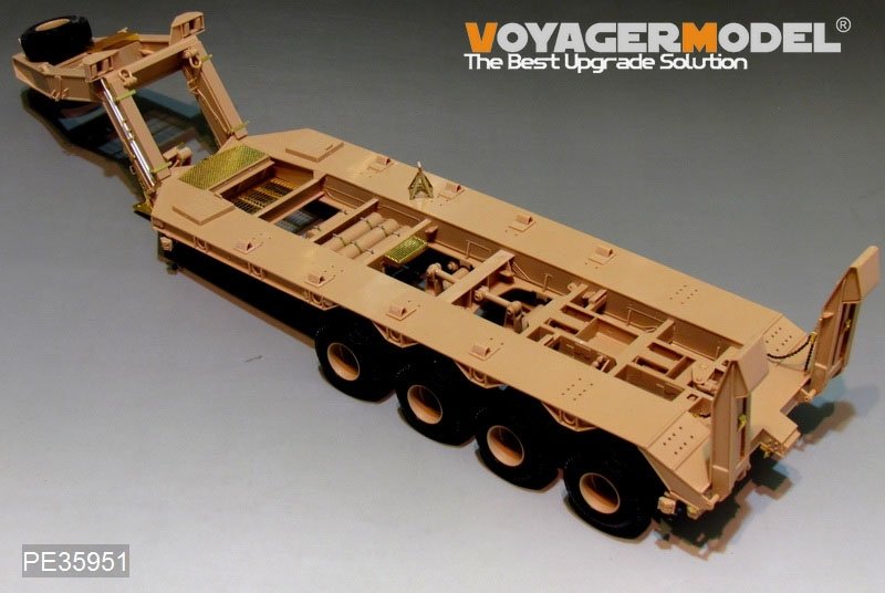 Voyager Model PE35951 Modern US Army M911 C-HET &amp;amp;M747 Heavy Equipment Semi-Trailer For MENG SS-013 1/35 – Bild 29