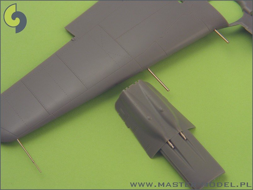Master AM-48-019 Fw 190 A7, A8 armament set (MG 131 barrel tips, MG 151 barrels, MG 151 fairings) &amp;amp; Pitot Tube 1/48 – imagen 3