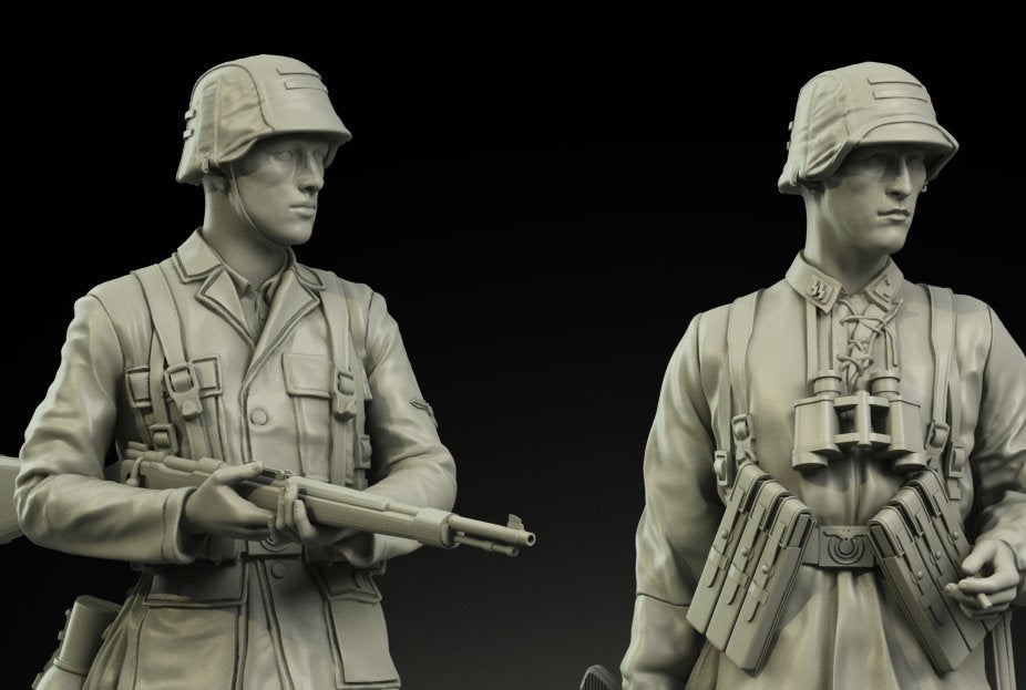 Panzer Art FI35-035 Waffen-SS Normandy set 1/35 – image 2