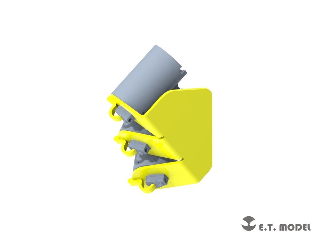 E.T. Model P35-210 Smoke launcher for WWII German Tank (Late version) ( 3D Printed ) 1/35 – zdjęcie 3