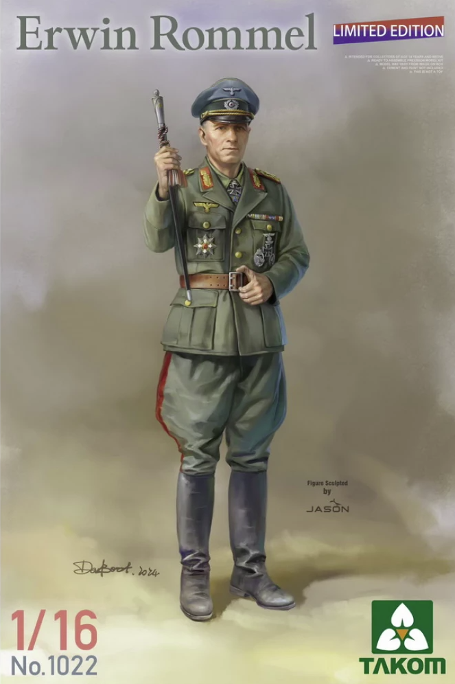 Takom 1022 Erwin Rommel 1/16