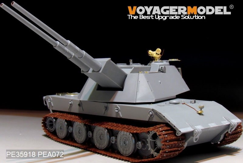 Voyager Model PE35918 WWII German E-100 Super Heavy Tank for AMUSING HOBBY 1/35 – zdjęcie 6