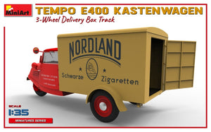 MiniArt 38047 TEMPO E400 KASTENWAGEN 3-WHEEL DELIVERY BOX TRACK 1/35 – Bild 7