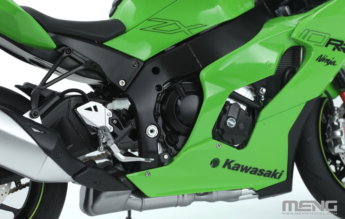 Meng Model MT-008s Kawasaki Ninja ZX-10RR Pre-Coloured Edition 1/9