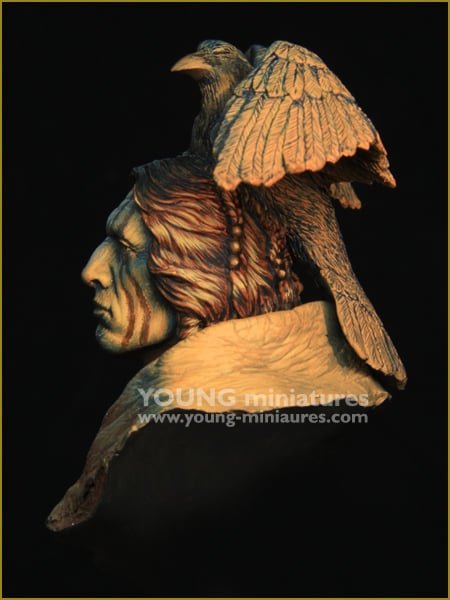 Young Miniatures YH1862 CORBEAU SORCIER 1/10 – image 4