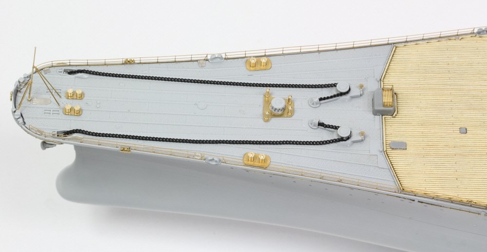Pontos 37025FB IJN Musashi 1944 Detail up set Advanced Coal Black deck 1/350 – Bild 7