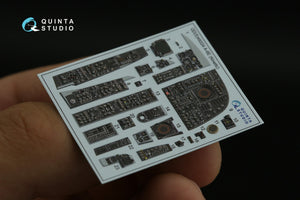 Quinta Studio QDS-48324 A-6E 3D-Printed coloured Interior on decal paper (Kinetic) (Small version) 1/48 – zdjęcie 3