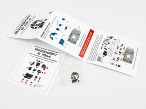 Red Fox Studio QS-48029 Messerschmitt Bf 109G-6 with WFR.GR.21 Rocket panel Tamiya 1/48 – Bild 3