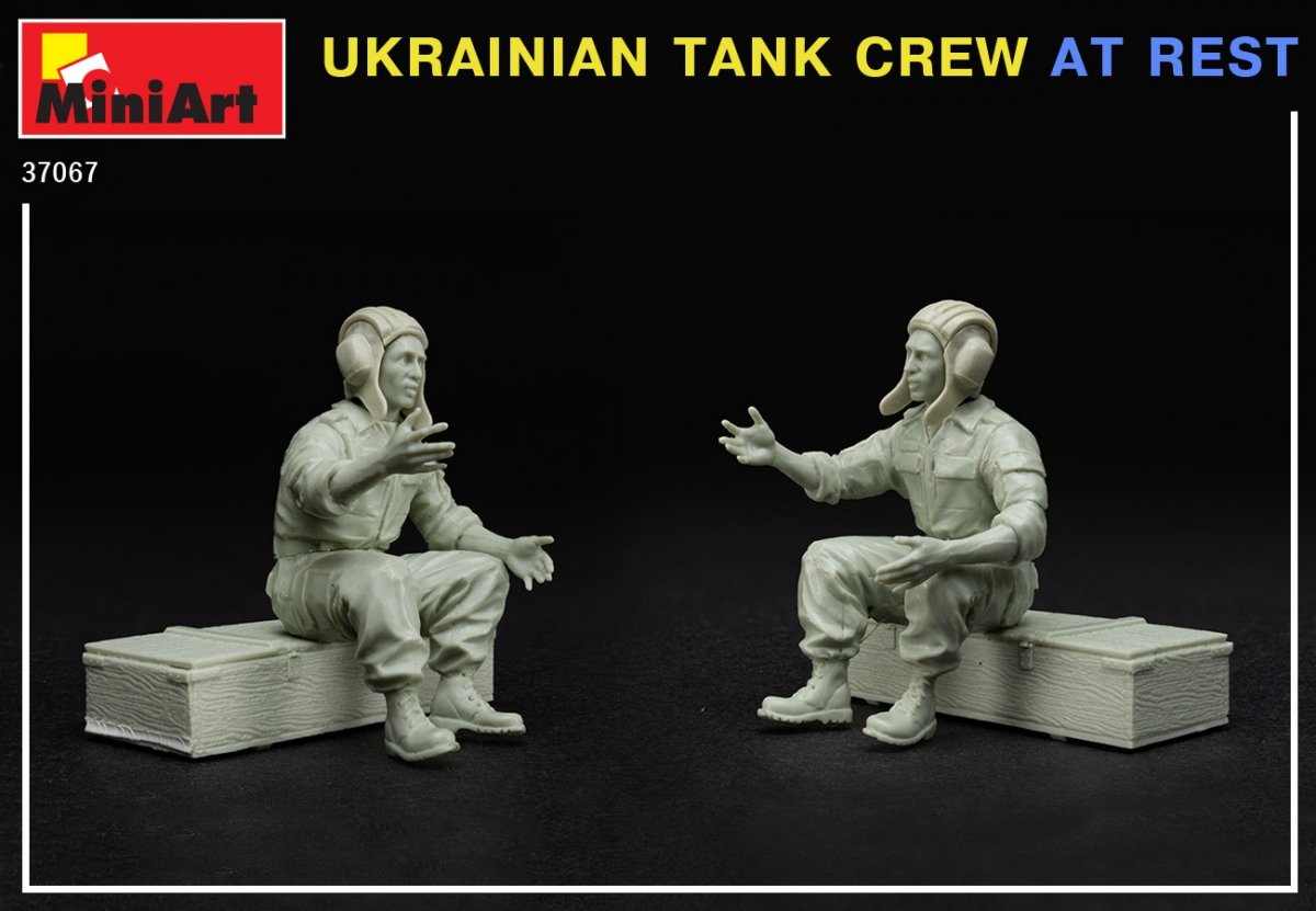 MiniArt 37067 UKRAINIAN TANK CREW AT REST 1/35 – image 4
