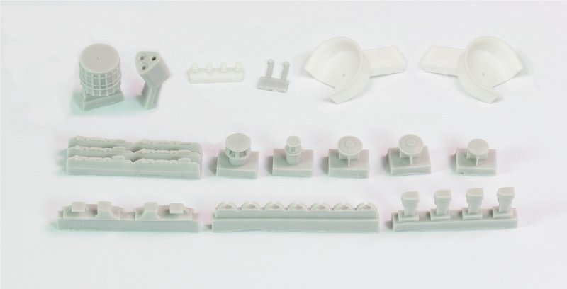 Pontos 23007F1 HMS RODNEY 1942 Detail Up Set 1/200 – zdjęcie 21