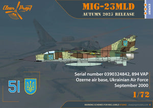Clear Prop! CP72042 MiG-23MLD The last Ukrainian Flogger-К EXPERT KIT 1/72 – imagen 6