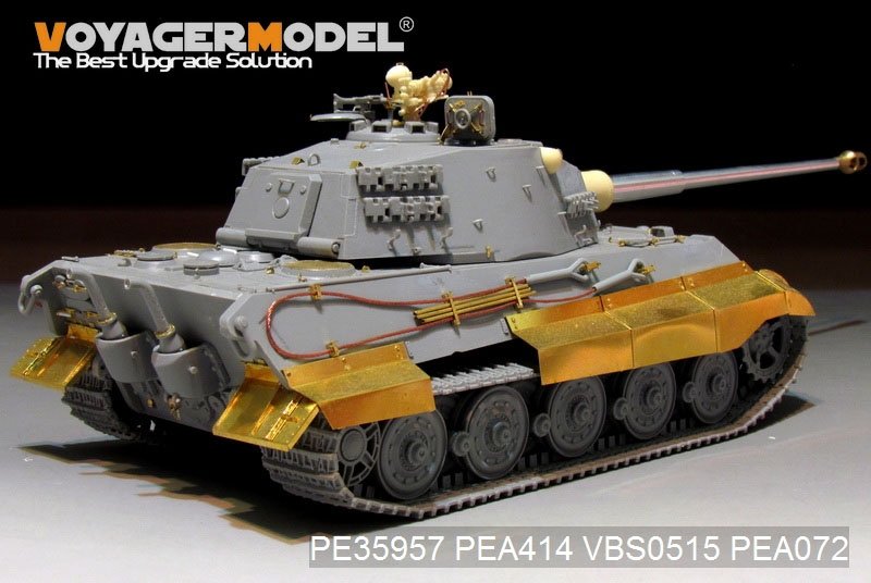 Voyager Model PE35957 WWII German King Tiger (Hensehel Turret) For HOBBYBOSS 84533 1/35 – Bild 15