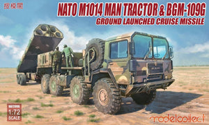 Modelcollect UA72096 NATO M1014 MAN Tractor &amp;amp; BGM-109G Ground Launched Cruise Missile (1/72)