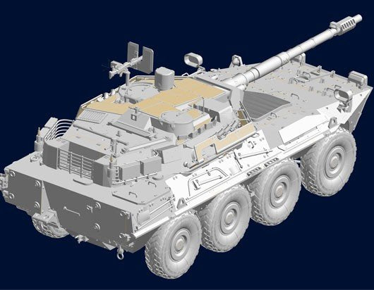 Trumpeter 00388 Véhicule blindé espagnol VCR-105 (1/35) – image 5