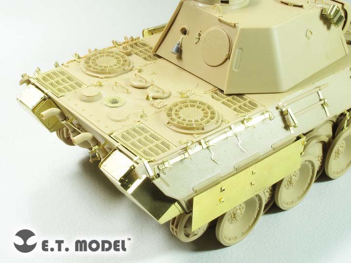 E.T. Model E35-242 WWII German Panther D Basic (For TAMIYA Kit) 1/35 – immagine 4