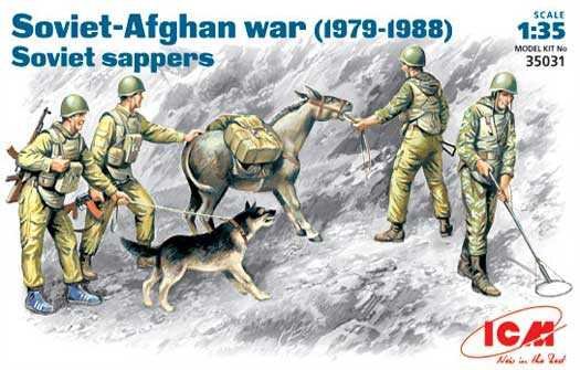 ICM 35031 Sapeurs soviétiques de la guerre d'Afghanistan (1/35)