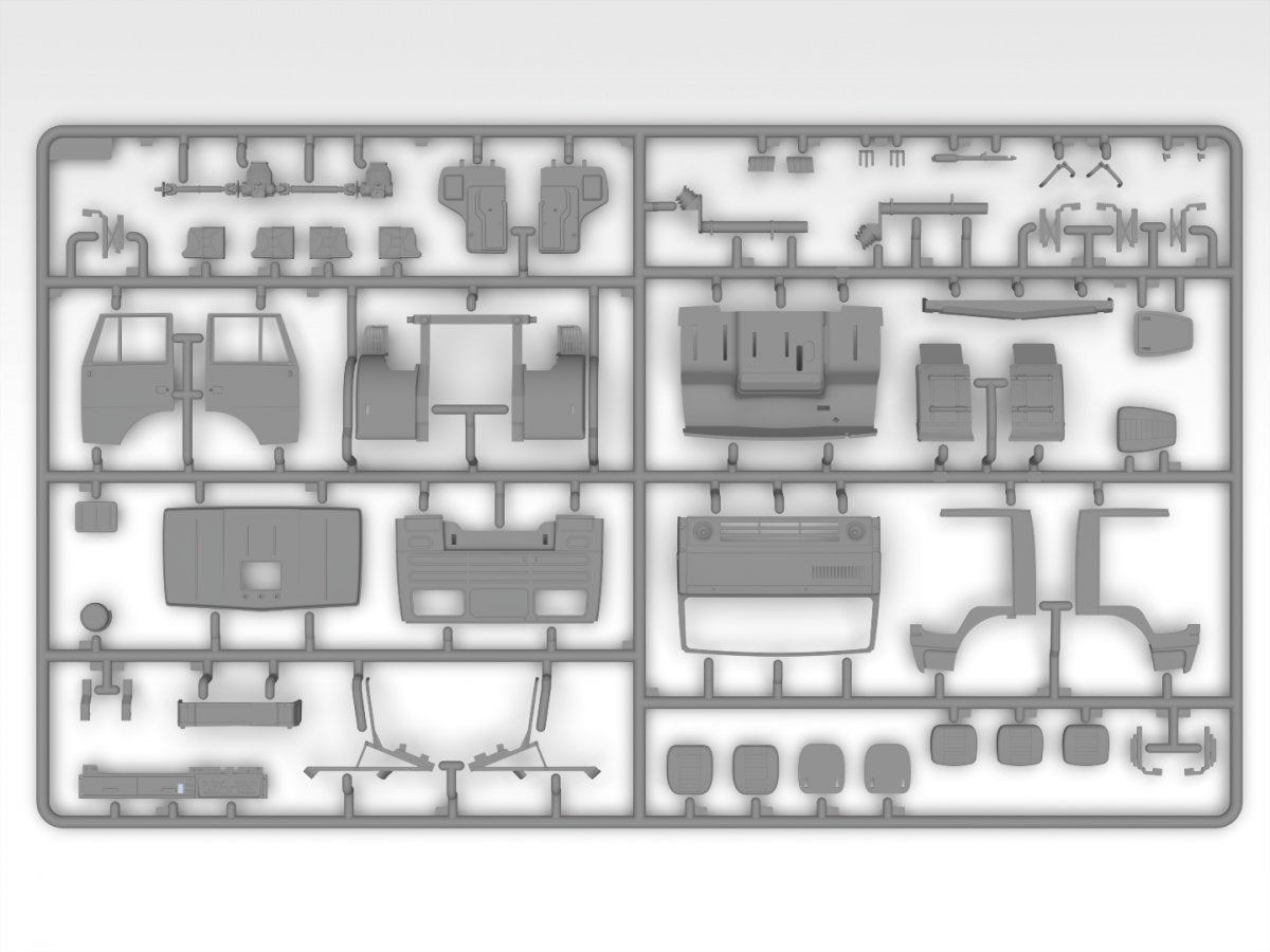 ICM 35002 Soviet Six-Wheel Army Truck with Shelter 1/35 – image 5