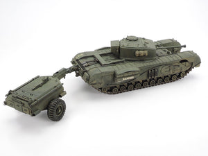 Tamiya 35100 Britisch Churchil Crocodile 1/35 – immagine 2