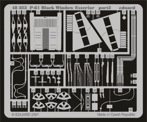 Eduard 48383 P-61 exterior 1/48 (MONOGRAM, REVELL) – imagen 2
