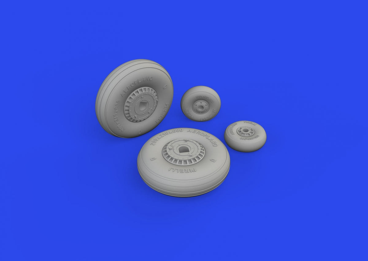 Eduard 632198 MC.202 wheels Italeri 1/32 – image 2