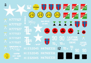 Star Decals 35-961 M19 Diamond Tank transporter #2 1/35 – imagen 2