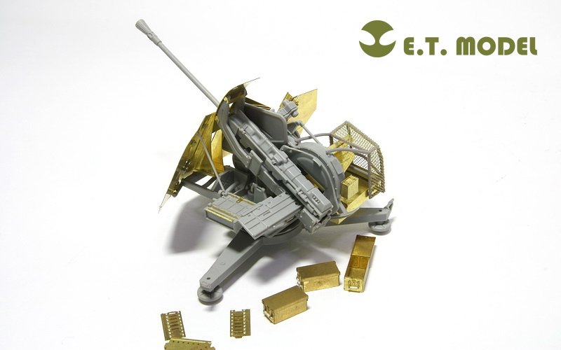 Maquette ET E35-026 Canon antiaérien allemand FLAK 43 de 3,7 cm de la Seconde Guerre mondiale (pour TRUMPETER 02311) (1/35) – image 3