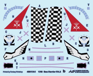 HobbyDecal AL48011V1 Sea Harrier FA.2 1/48 – Bild 3