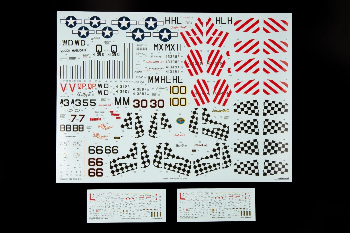 Eduard 11159 RED TAILS &amp;amp; Co. DUAL COMBO 1/48 – Bild 6