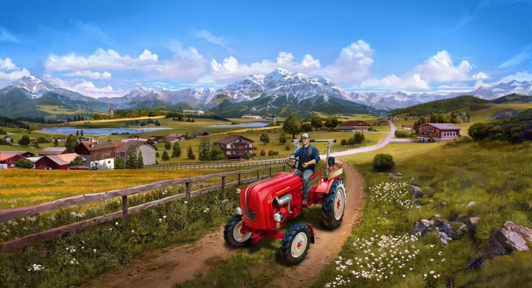 Revell 07823 Porsche Junior 108 Farming Simulator Edition 1/24 – Bild 2