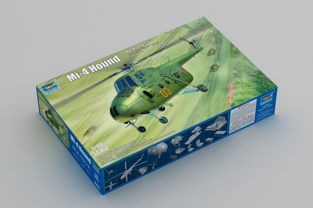 Trumpeter 05816 Russian Mi-4 Hound helicopter 1/48 – Bild 2
