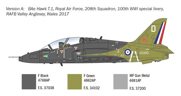Italeri 2813 Hawk T Mk. I 1/48 – image 4