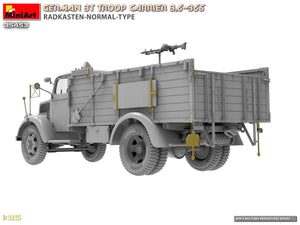 Miniart 35453 Transport de troupes allemand de 3 tonnes 3.6-36S Radkasten-Normal-Type 1/35 – image 12