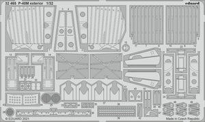 Eduard 32465 P-40M exterior TRUMPETER 1/32