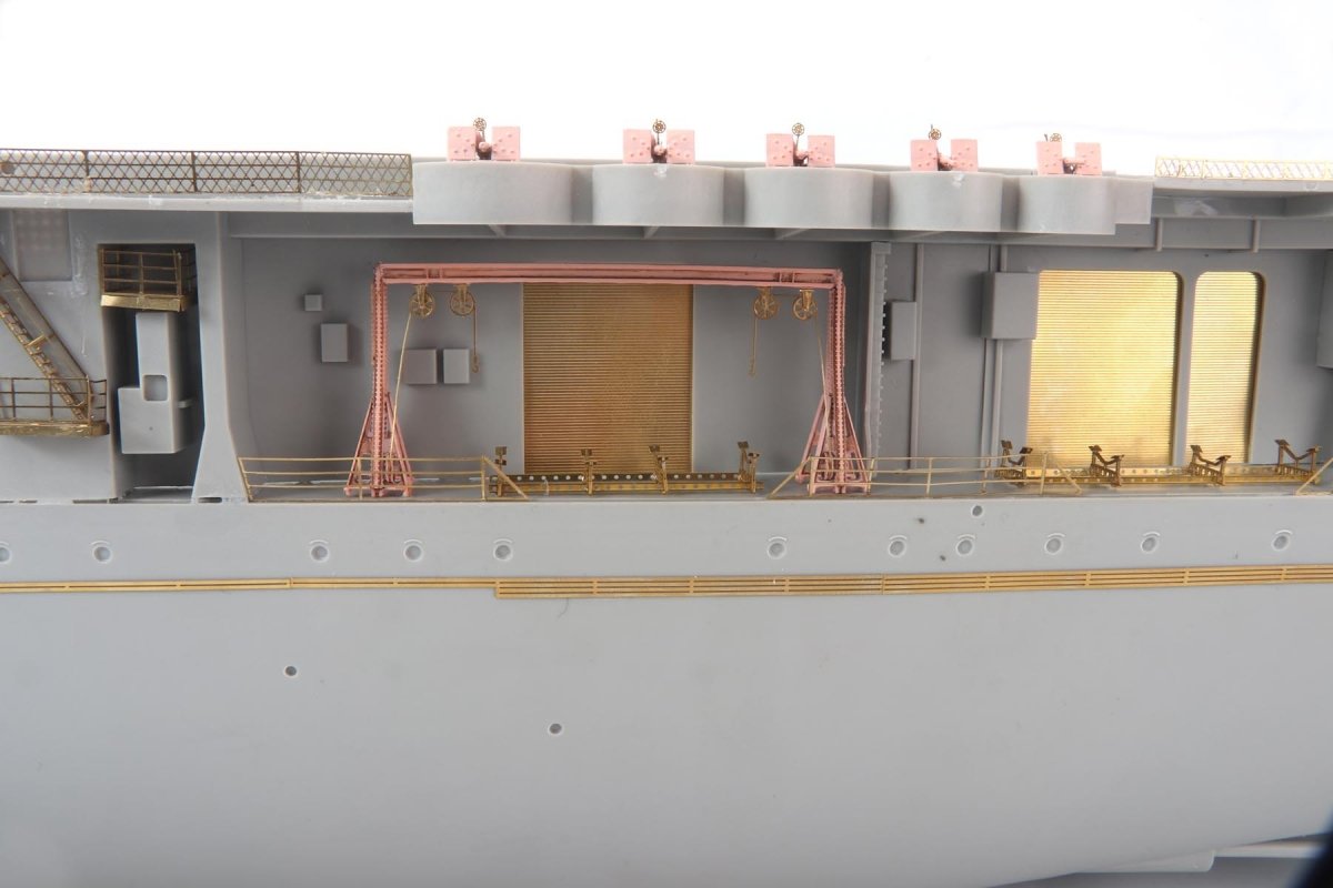MK1 Design MD-20022 USS CV-6 Enterprise DX with Full Wooden Deck for Trumpeter 1/200 – Bild 4