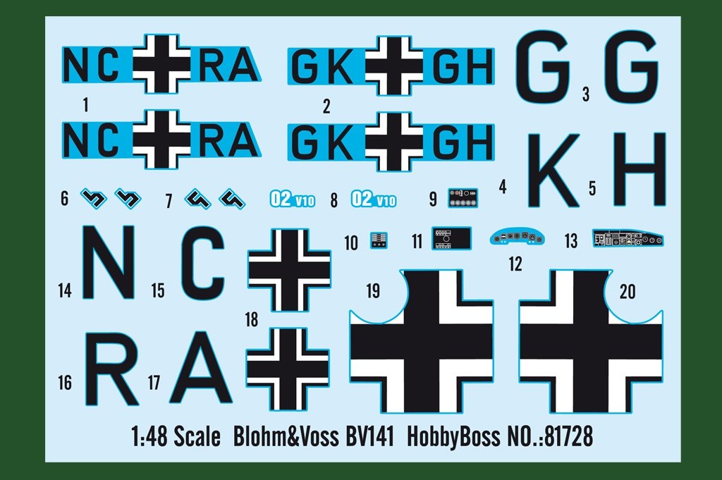 Hobby Boss 81728 Blohm Voss BV-141 1/48 – imagen 3