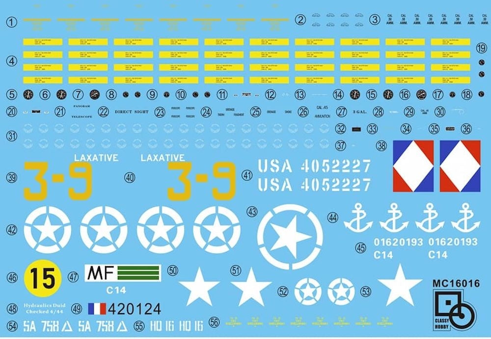 Classy Hobby MC16016 US 75mm M8 Howitzer Motor Carriage 1/16 – immagine 10