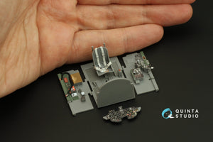 Quinta Studio QD48336 P-47D Thunderbolt Razorback 3D-Printed &amp;amp; coloured Interior on decal paper (Tamiya) 1/48 – imagen 8