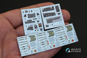 Quinta Studio QD48132 F-4S 3D-Printed &amp;amp; coloured Interior on decal paper (for ZM SWS kit) 1/48 – imagen 2
