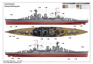 Trumpeter 03710 HMS Hood Battle Cruiser 1/200 – Bild 2