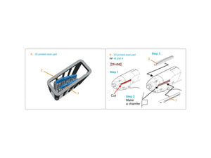 Quinta Studio QT48068 LaGG-3 series 66 Exhaust Pipes (Zvezda) 1/48 – Bild 5