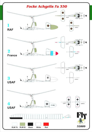 Fly 32009 Focke Achgelis Fa 330 1/32 – zdjęcie 2