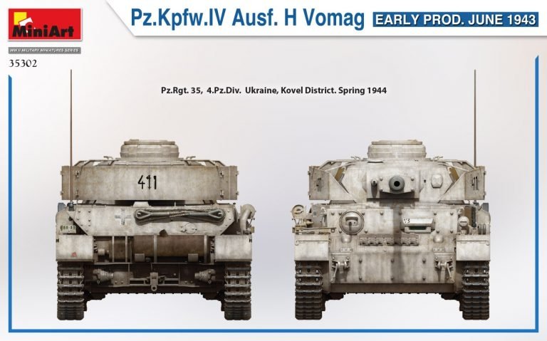 MiniArt 35302 Pz.Kpfw. IV Ausf. H Vomag 1/35 – image 3