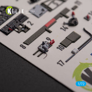 KELIK K72154 P-40K - interior 3D decals for Special Hobby kit 1/72 – imagen 5