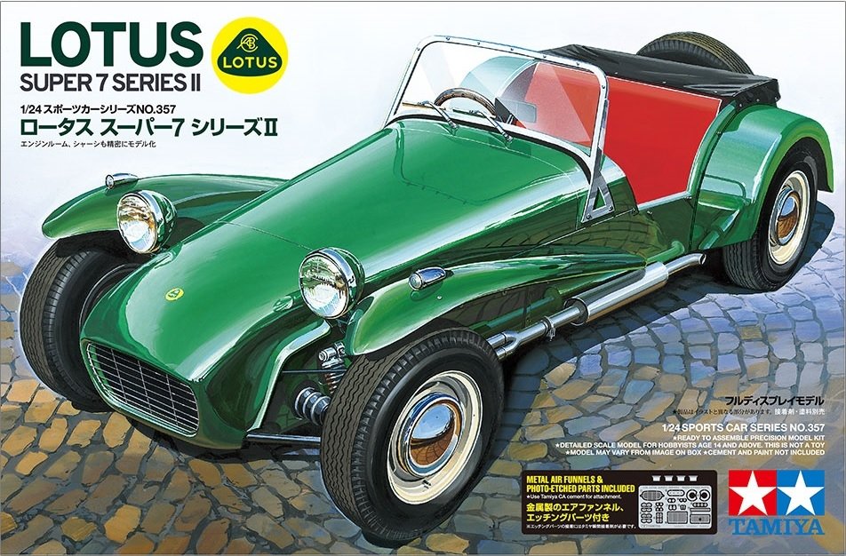 Tamiya 24357 Lotus Super 7 Série II 1/24