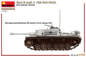 MiniArt 72103 StuG III Ausf. G FEB 1943 PROD. WITH WINTER TRACKS 1/72 – Bild 4