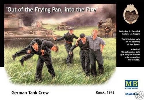 Master Box 3536 German Tank Crew, Kursk 1943 1/35