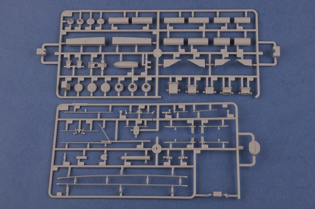 Hobby Boss 86503 French Navy Pre-Dreadnought Battleship Danton 1/350 – Bild 6