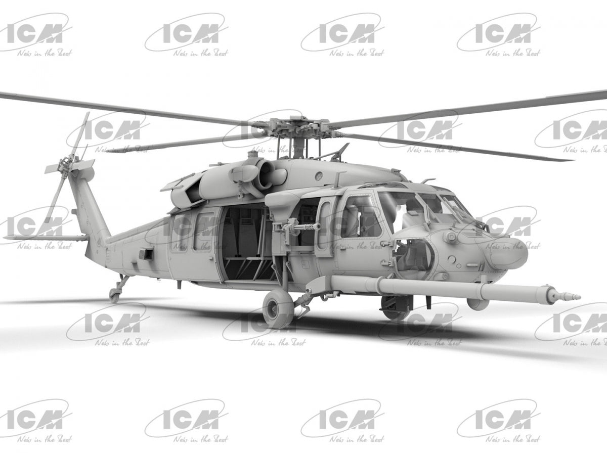 ICM 48360 MH-60L Black Hawk US Special Forces Helicopter 1/48 – Bild 5