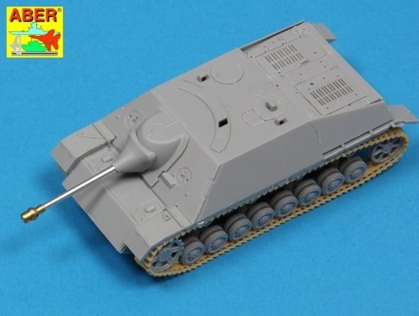 Aber 72L-52 Lufa 75mm Pak 39/L/48 do niemieckiego działa Jagdpanzer IV / German 75mm Pak 39/L/48 gun barrel for Jagdpanzer IV 1/72 – zdjęcie 6